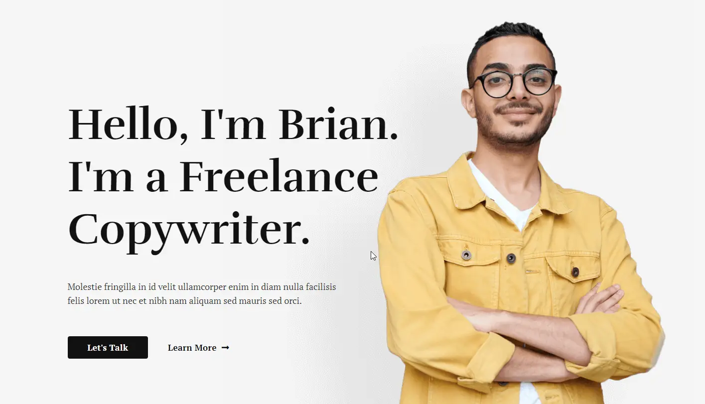 Web development project for international client